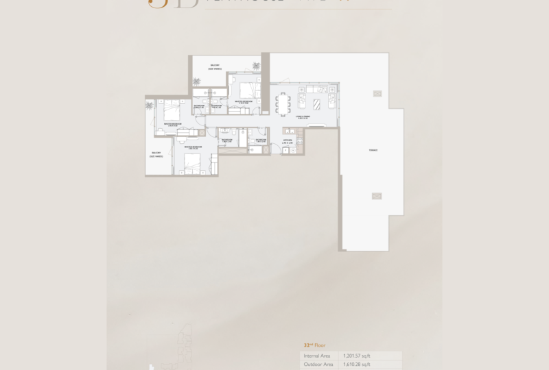 PENTHOUSE 3B TYPE A
